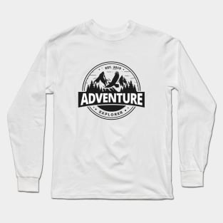 Outdoor Adventure Explorer - Design Long Sleeve T-Shirt